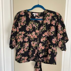 Amuse society tie top size medium